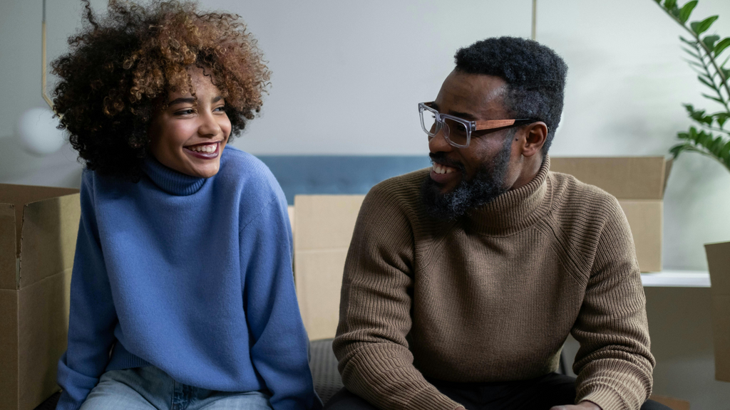 a visually impactful, solution-oriented image that conveys the importance of enjoying and celebrating natural curly hair.